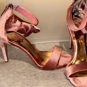 Ted Baker Pink Velvet Women's Heels